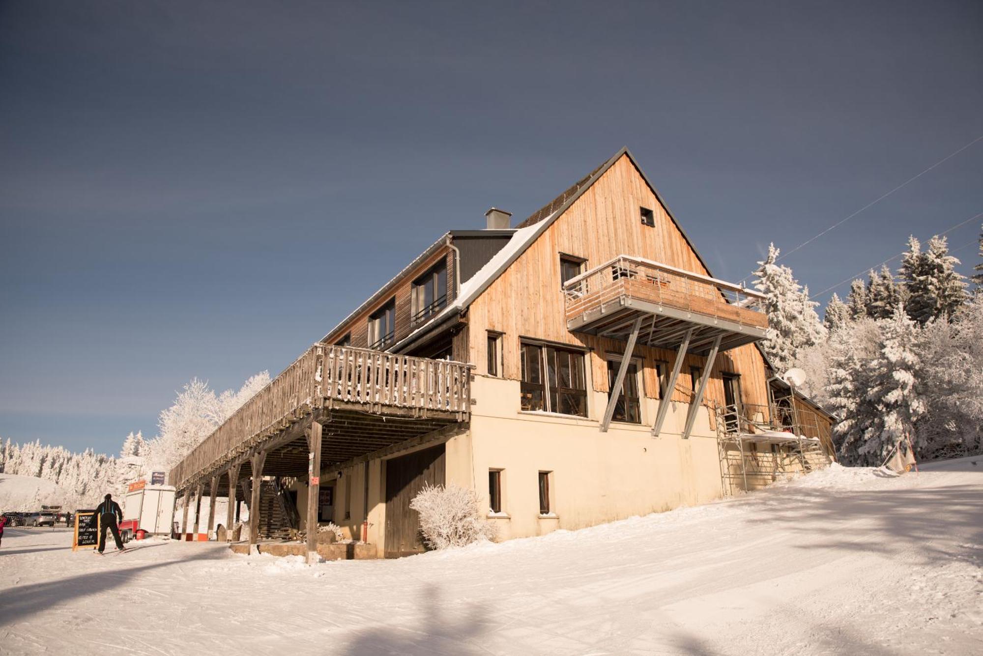 Terre De Sapins - Gites Nature Haut De Gamme Avec Sauna Au Coeur Du Lac Blanc Orbey Exterior photo